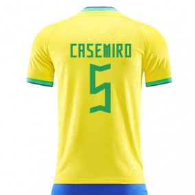 Prima Maglia Brasile Mondiali 2022 Carlos Casemiro 5